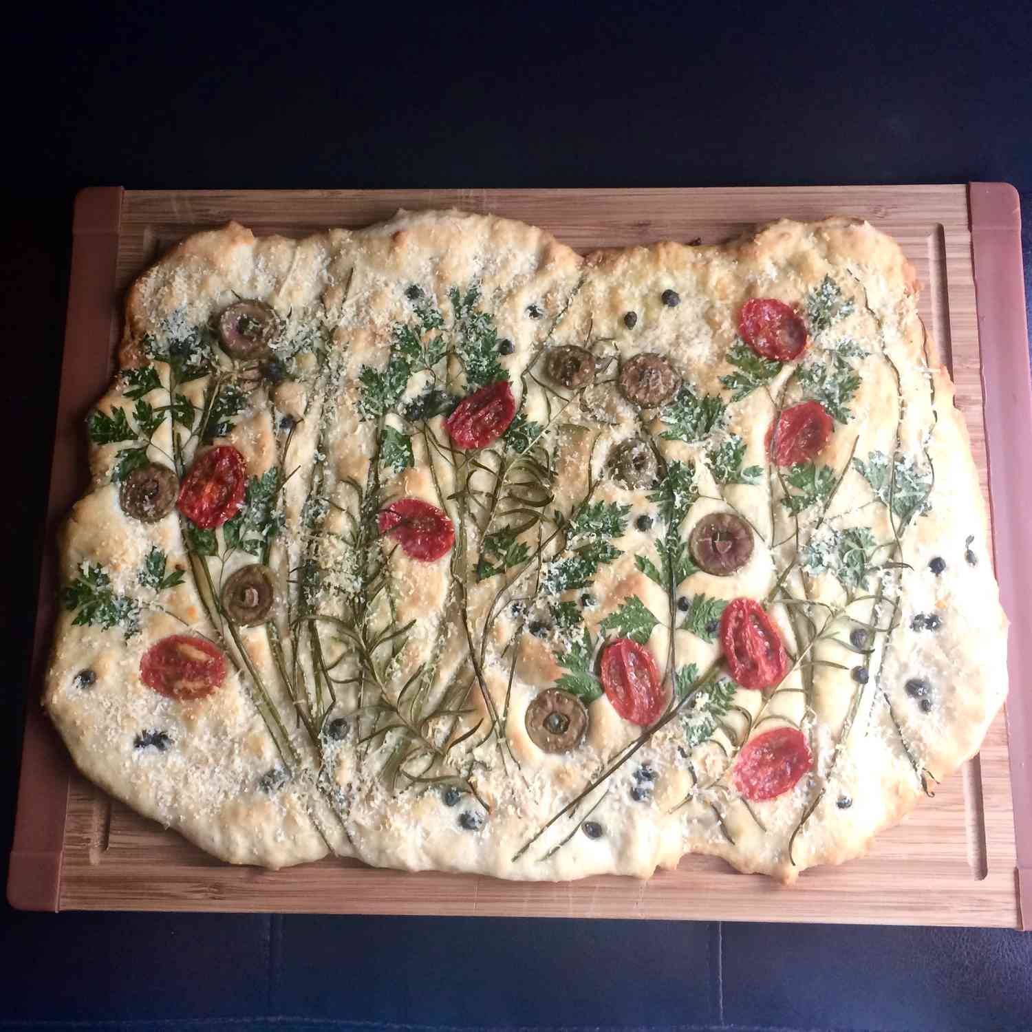 Focaccia không men tinh tế