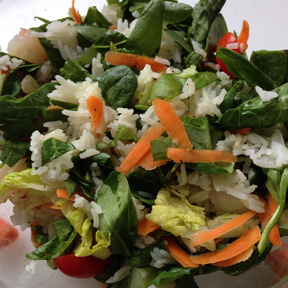 Romaine Rice cá ngừ salad