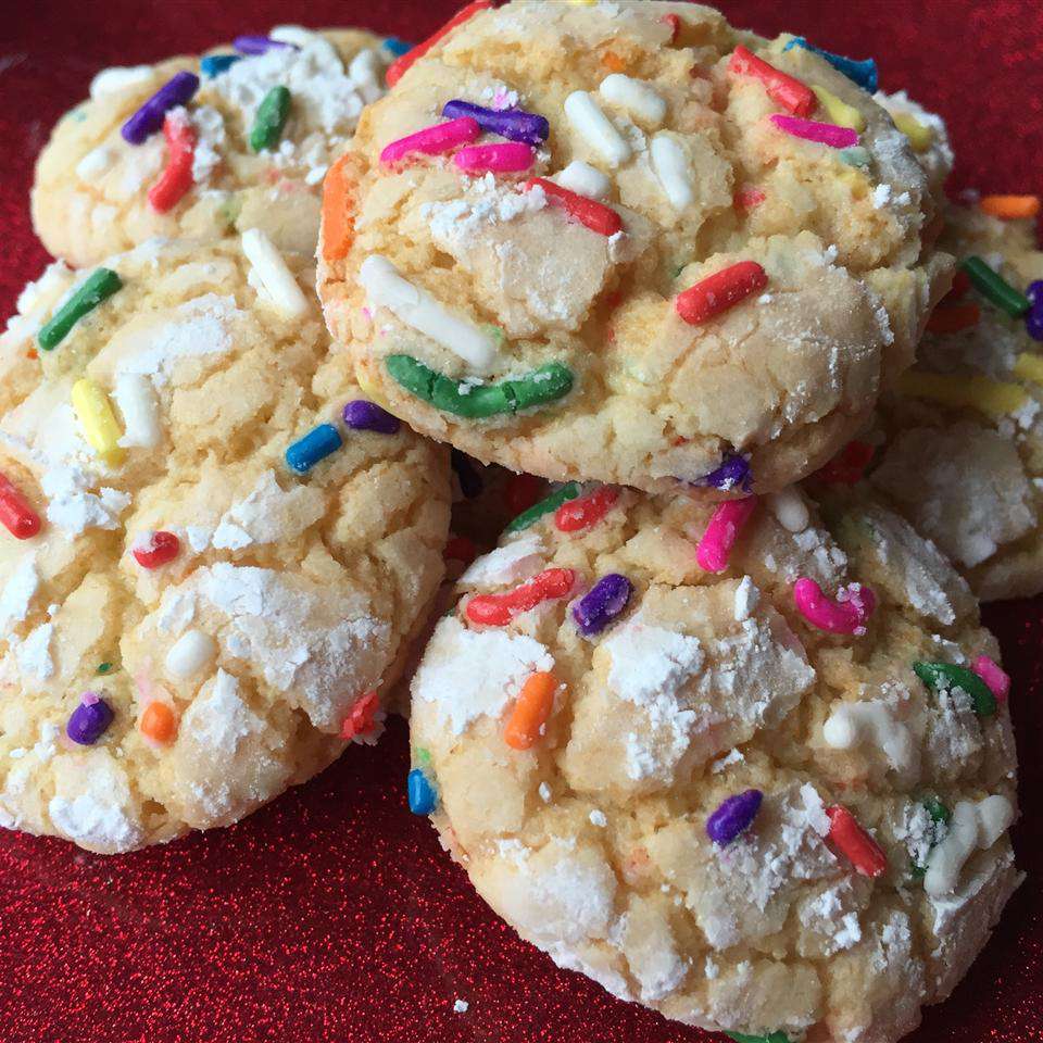 Cookies sinh nhật funfetti