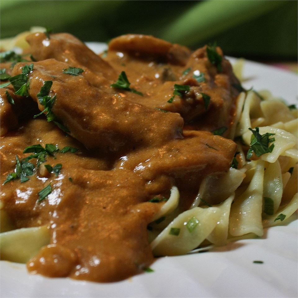 Nanas Thịt bò Stroganoff