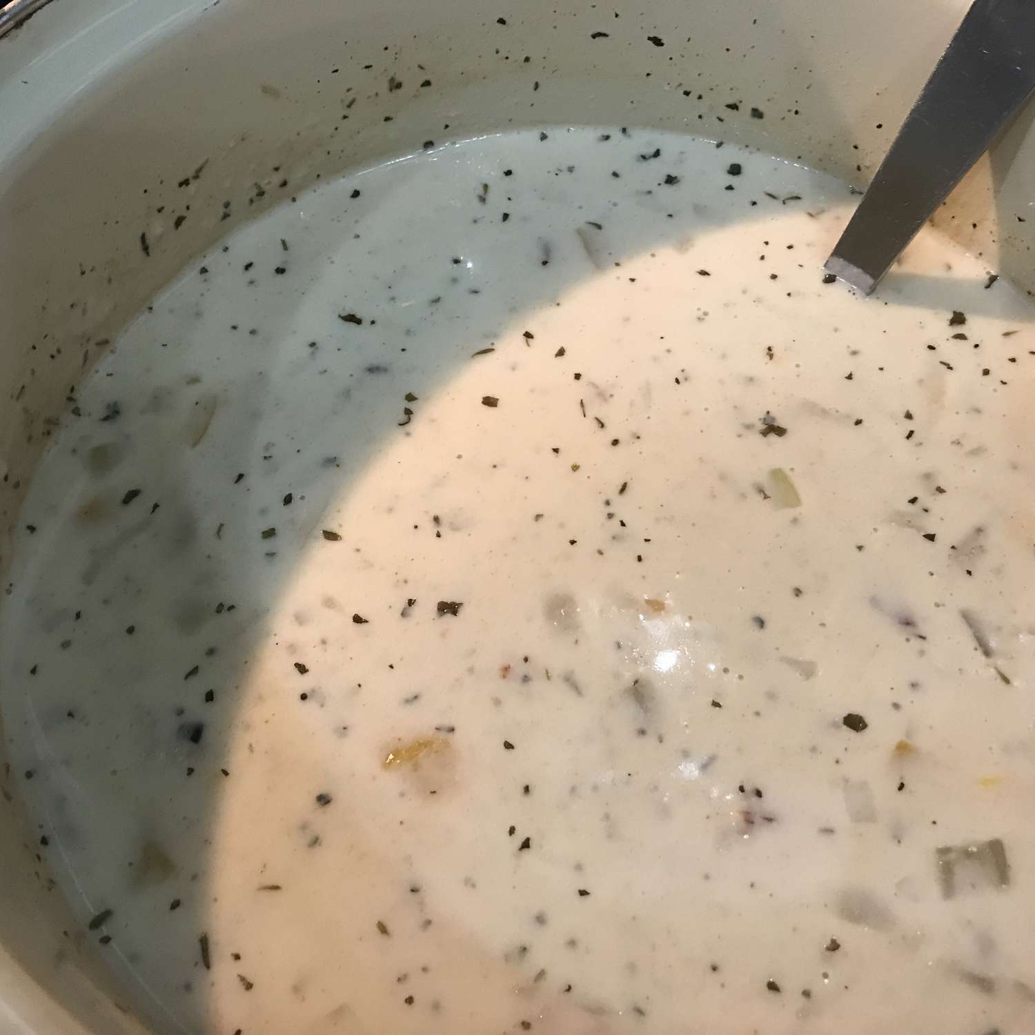 Sheryls ngô và cua chowder