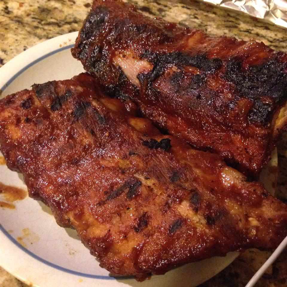 Apple và BBQ Sauce Back Back Ribs