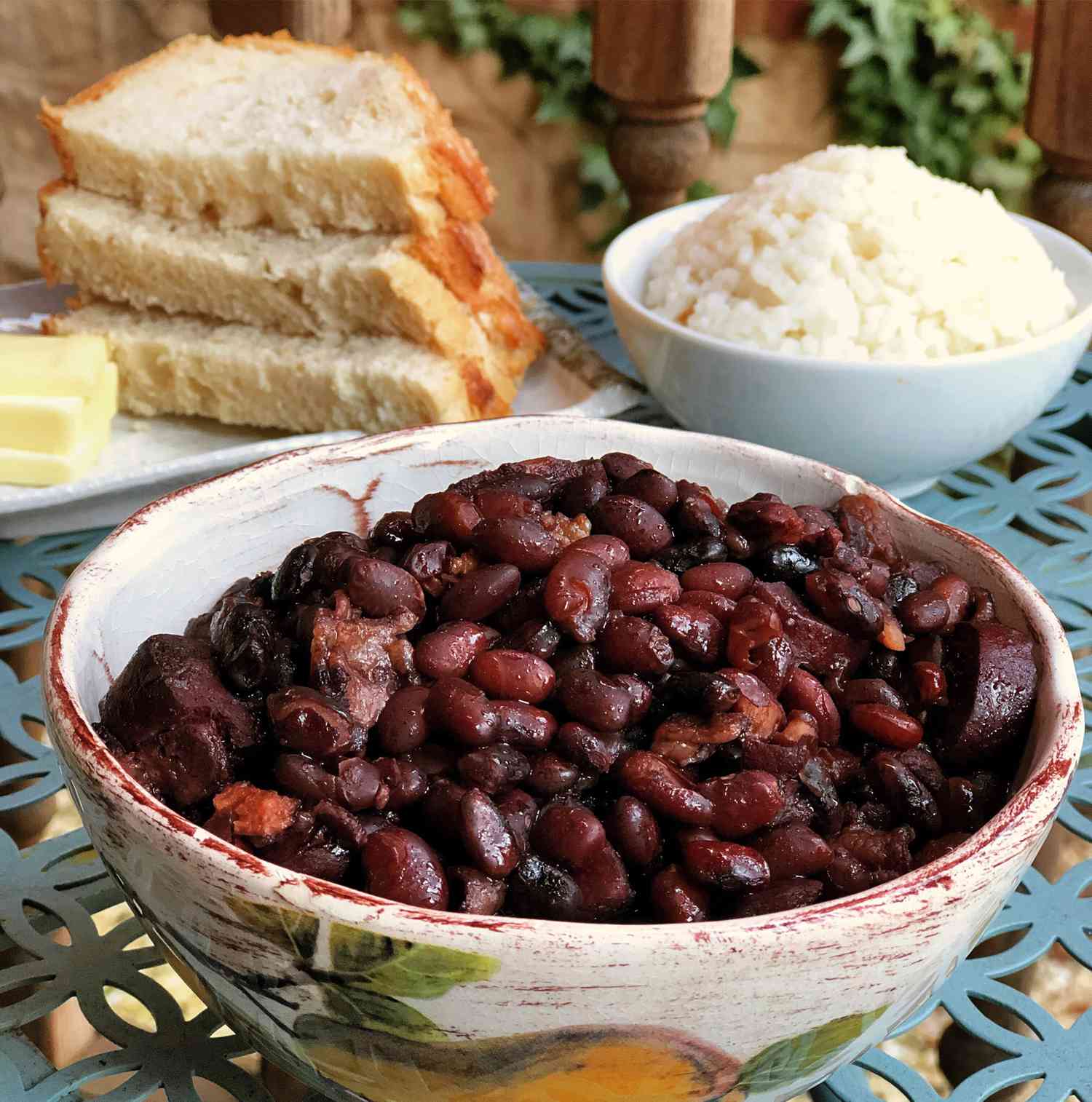 Pot Instant Baked Black Bean