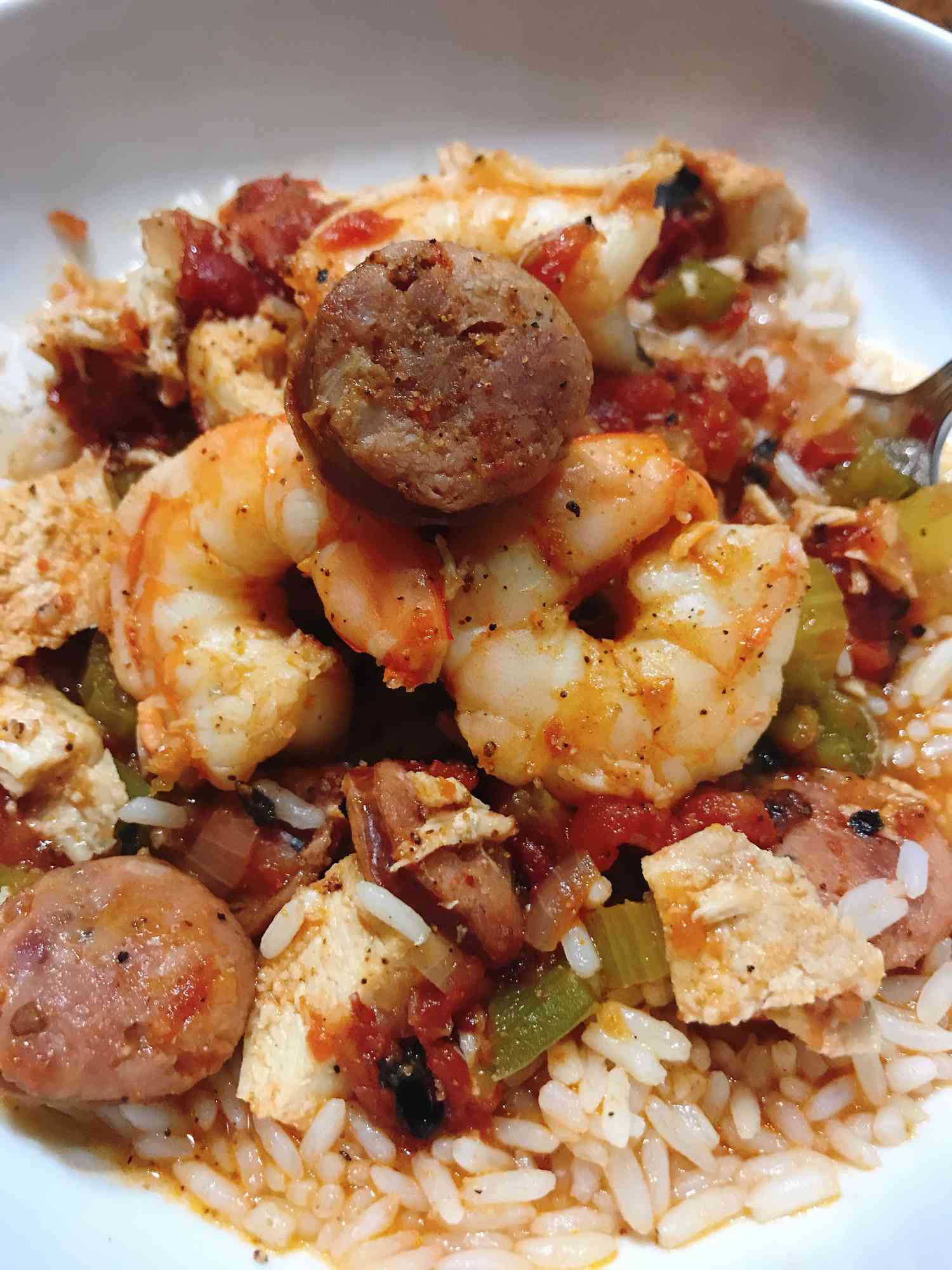 Instant Pot Cajun Jambalaya