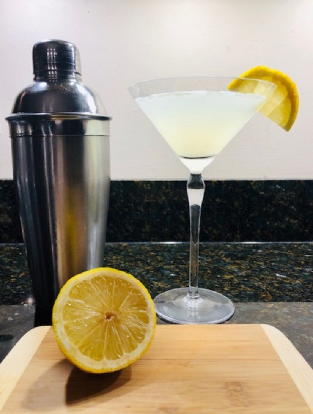 Lemon Drop Martini sang trọng