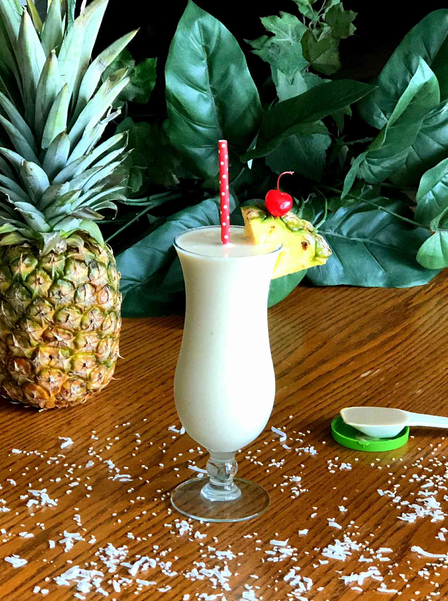 Tahini-Pina Colada lắc