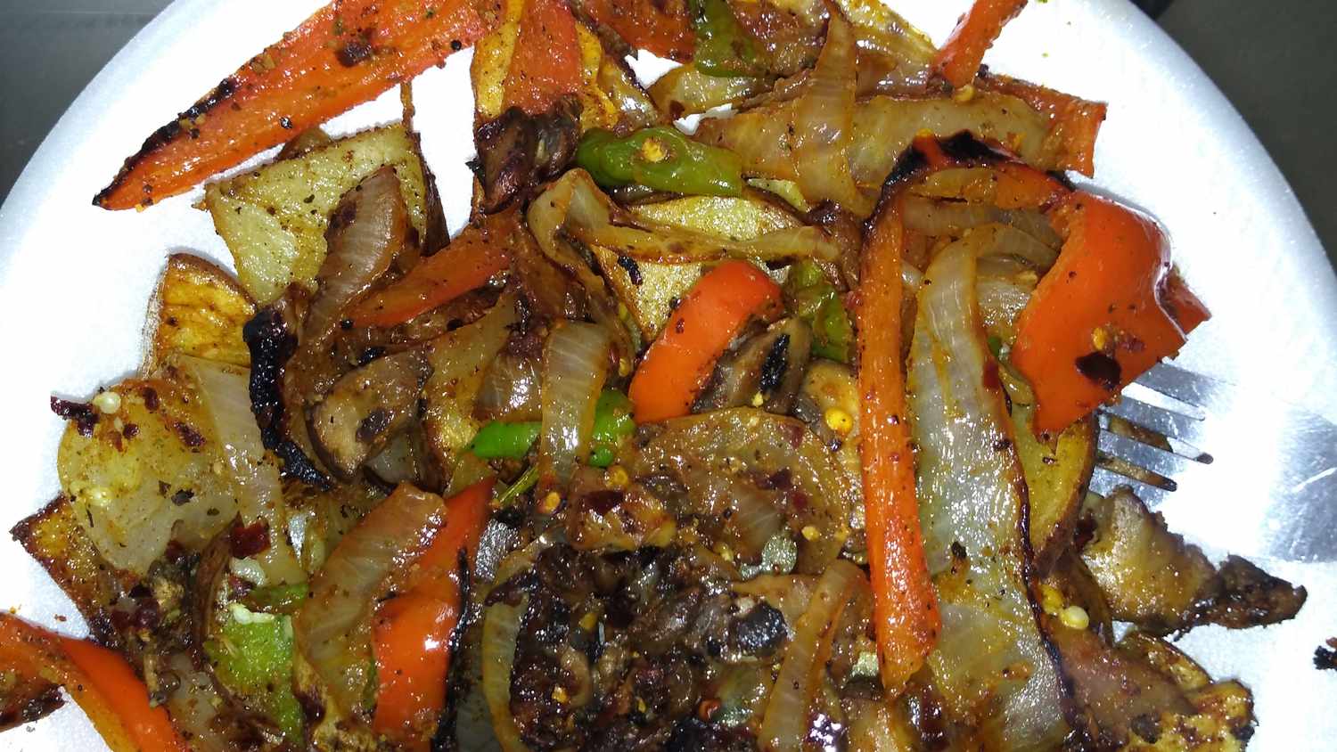 Veggie xào với khoai tây