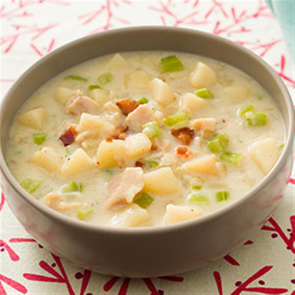 New England ngao chowder cho hai