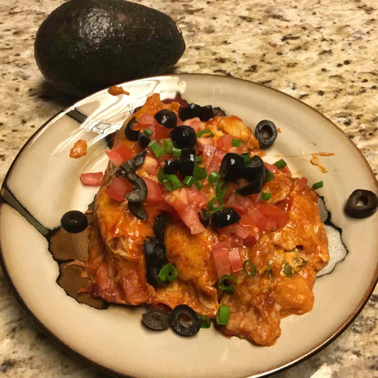 Enchiladas cá bơn mặn