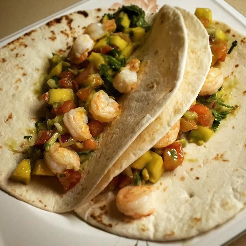 Món Tôm Tacos