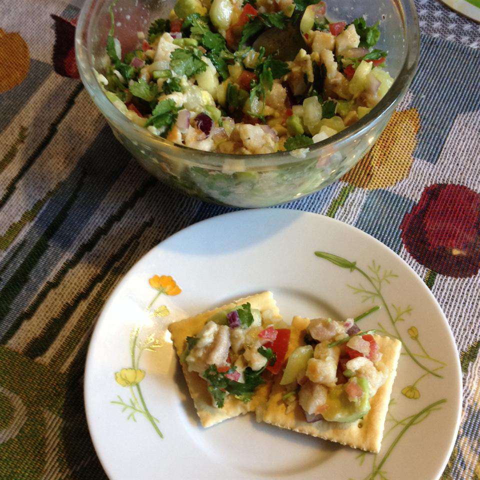 Tilapia ceviche