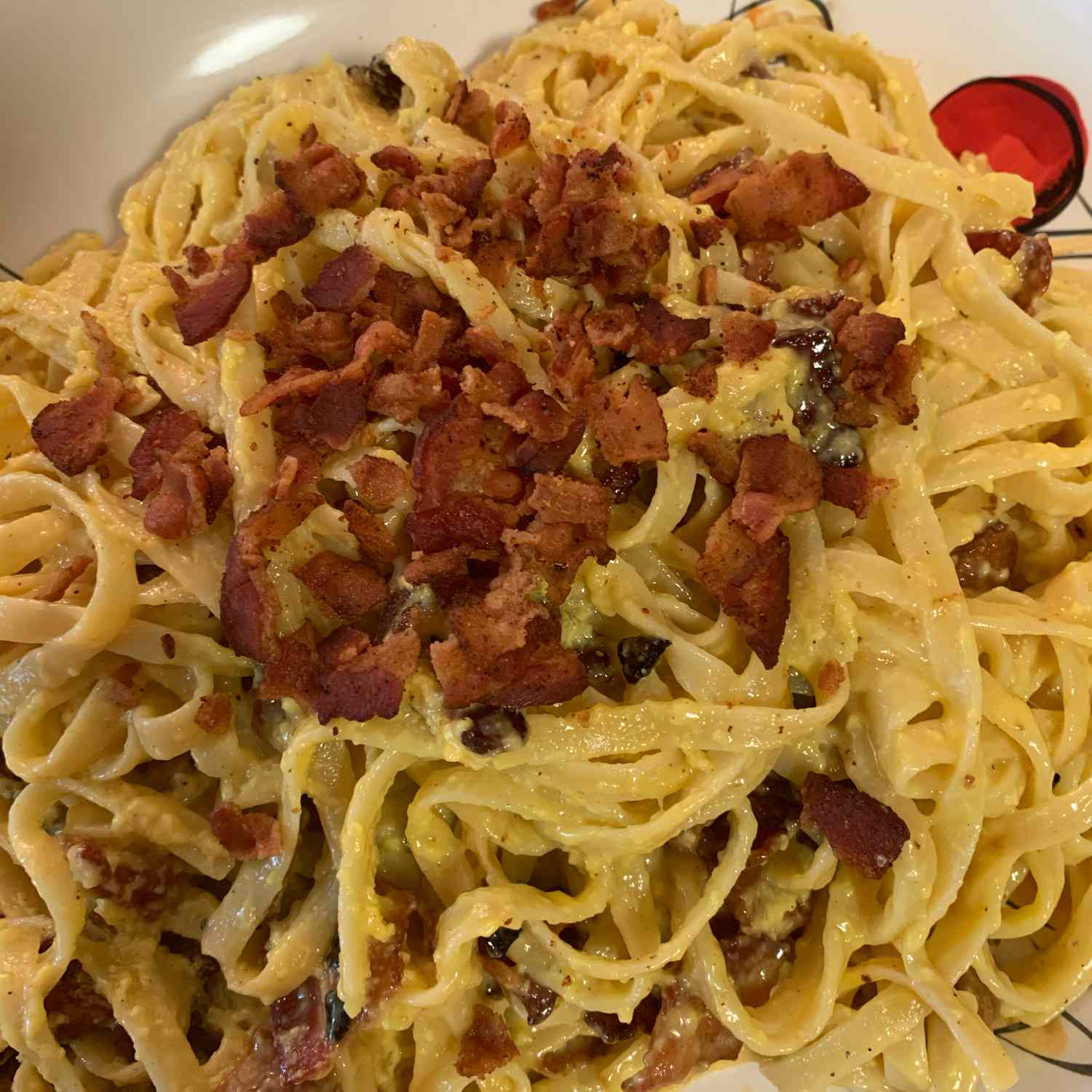 Kem pasta carbonara