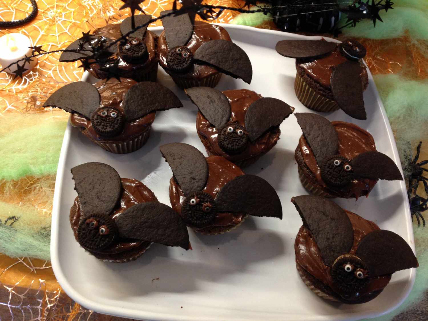 Bat Cupcakes