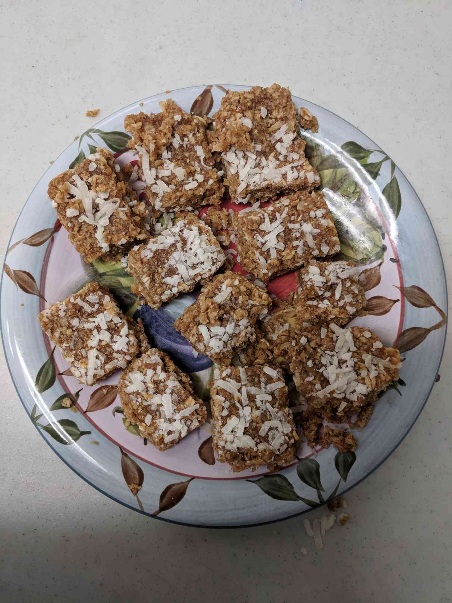 Dừa mứt flapjacks