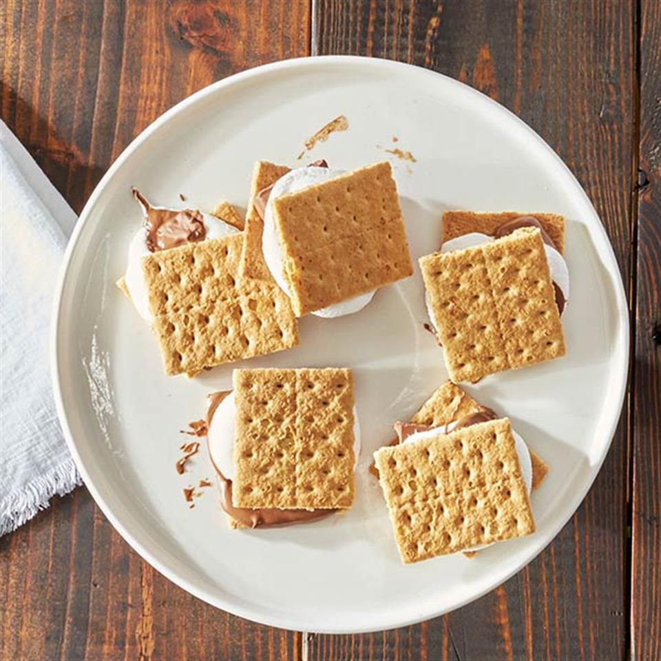 Dễ dàng nướng smores