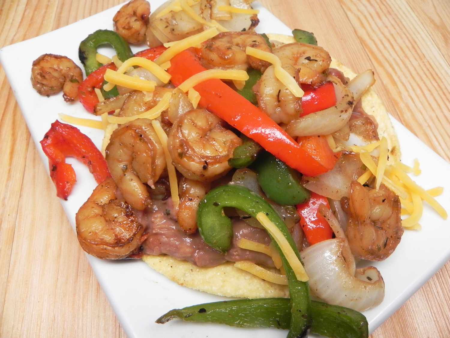 Tôm giòn fajitas