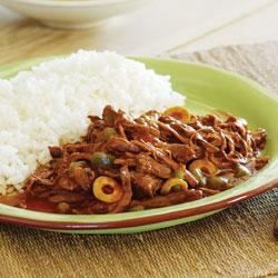 ROPA Vieja (thịt hầm Cuba)