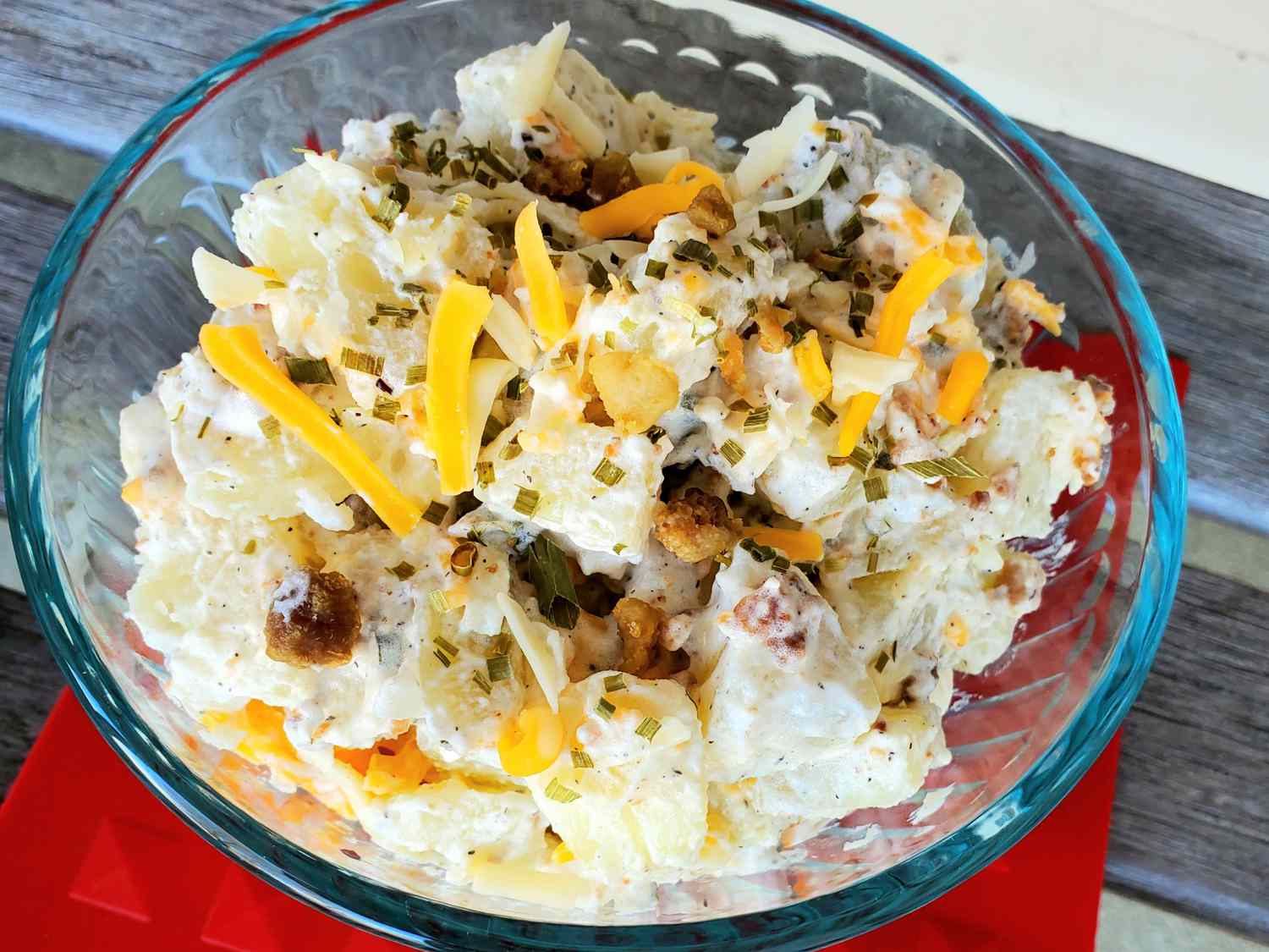 Salad khoai tây nướng