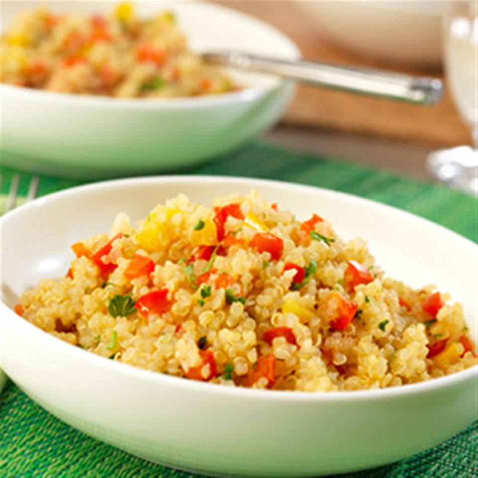 Quinoa và Pepper Pilaf