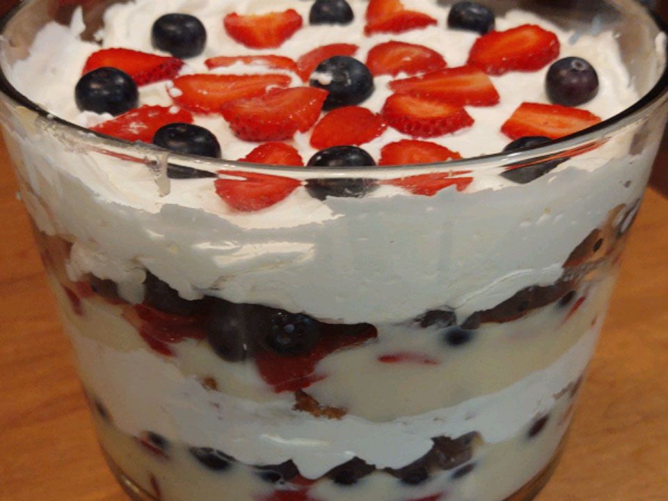 Red, White và Blue Trifle