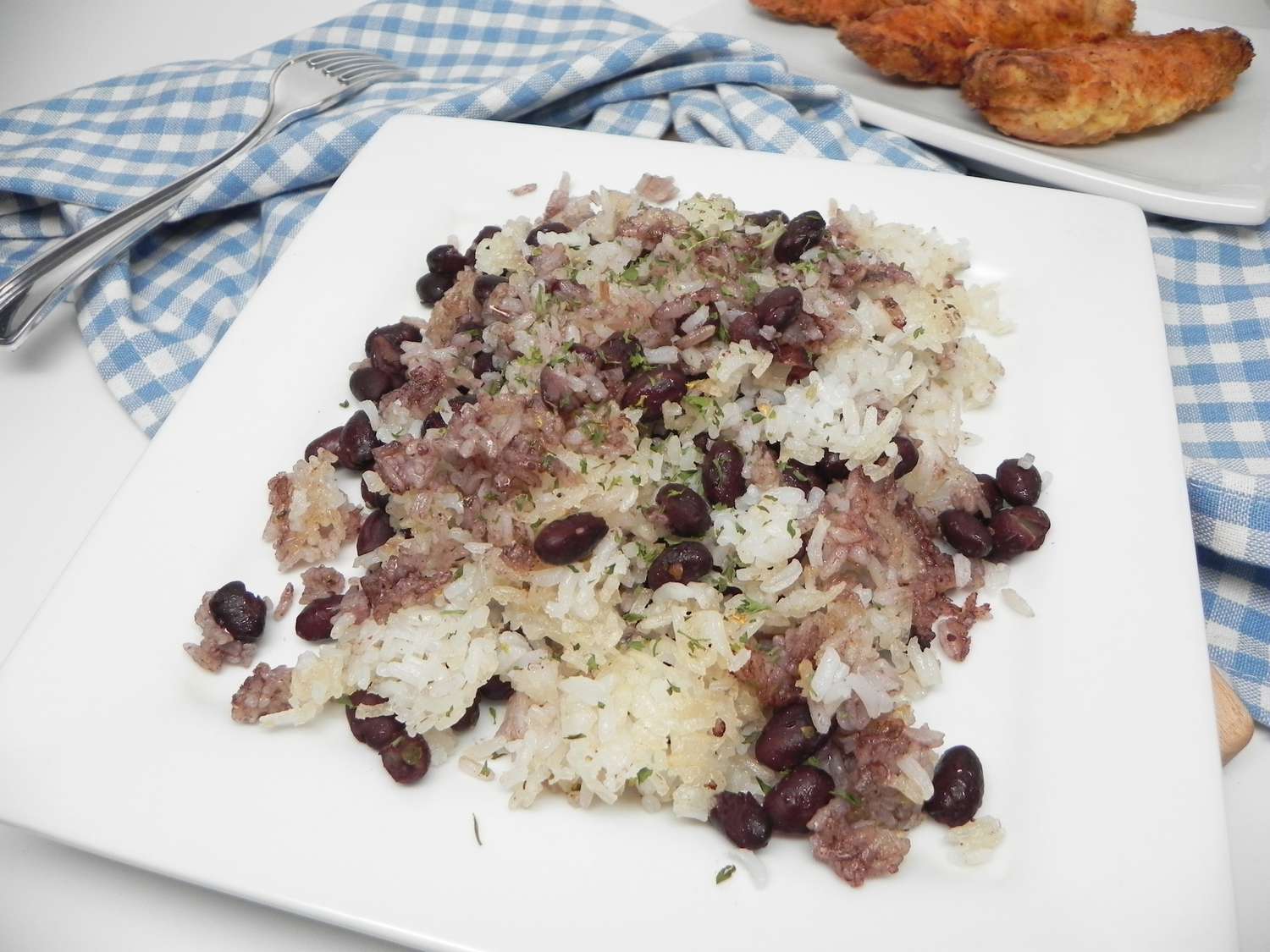 Gạo và đậu chiên (Gallo Pinto)