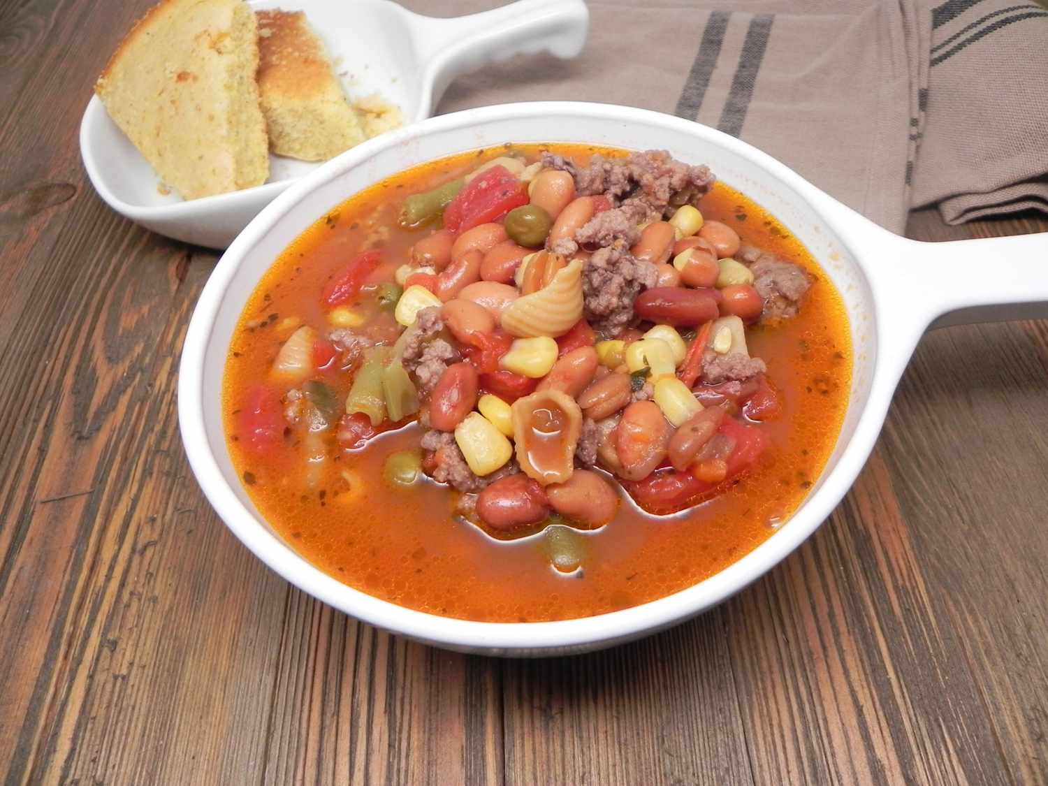 Súp minestrone nấu chậm tăng lên