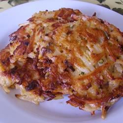 Cajun khoai tây latkes