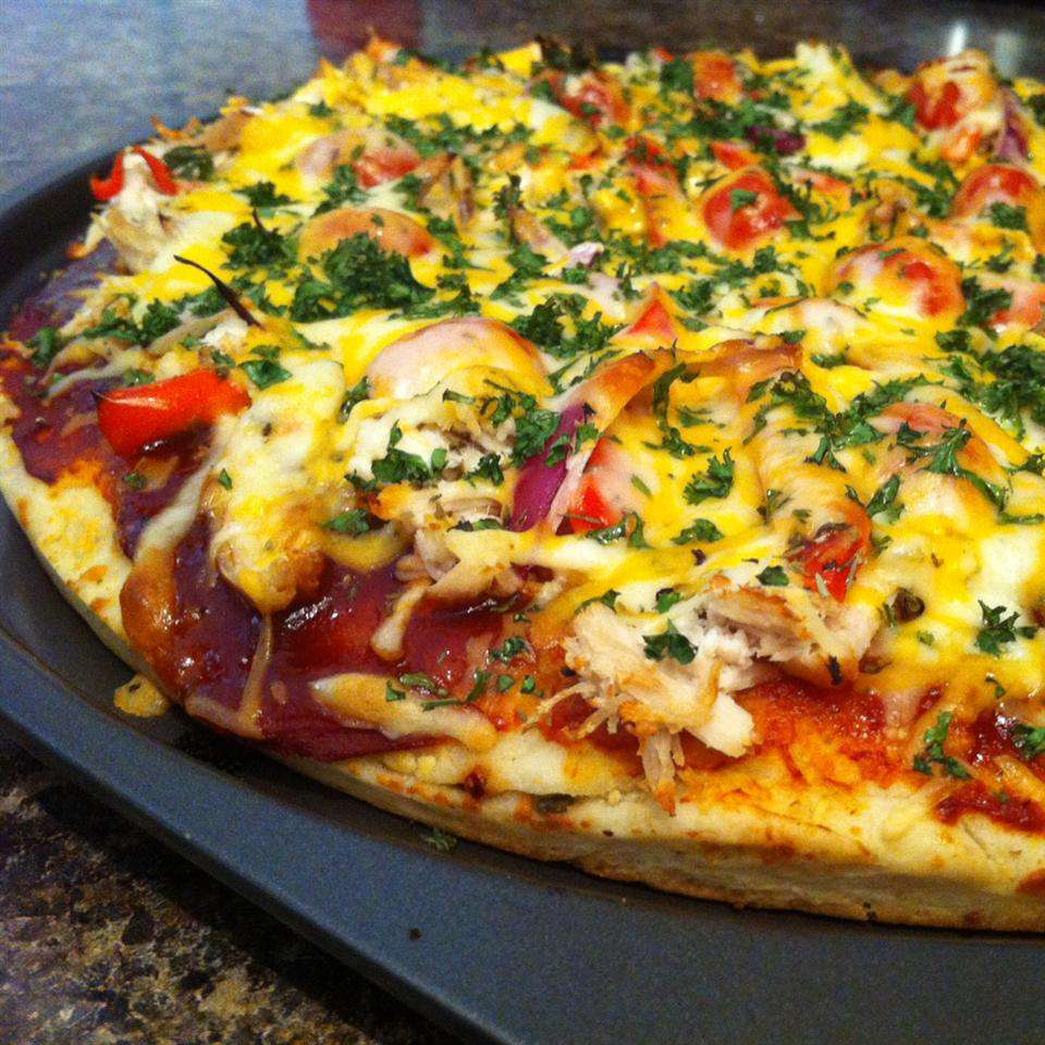 Bánh pizza nướng gà nướng