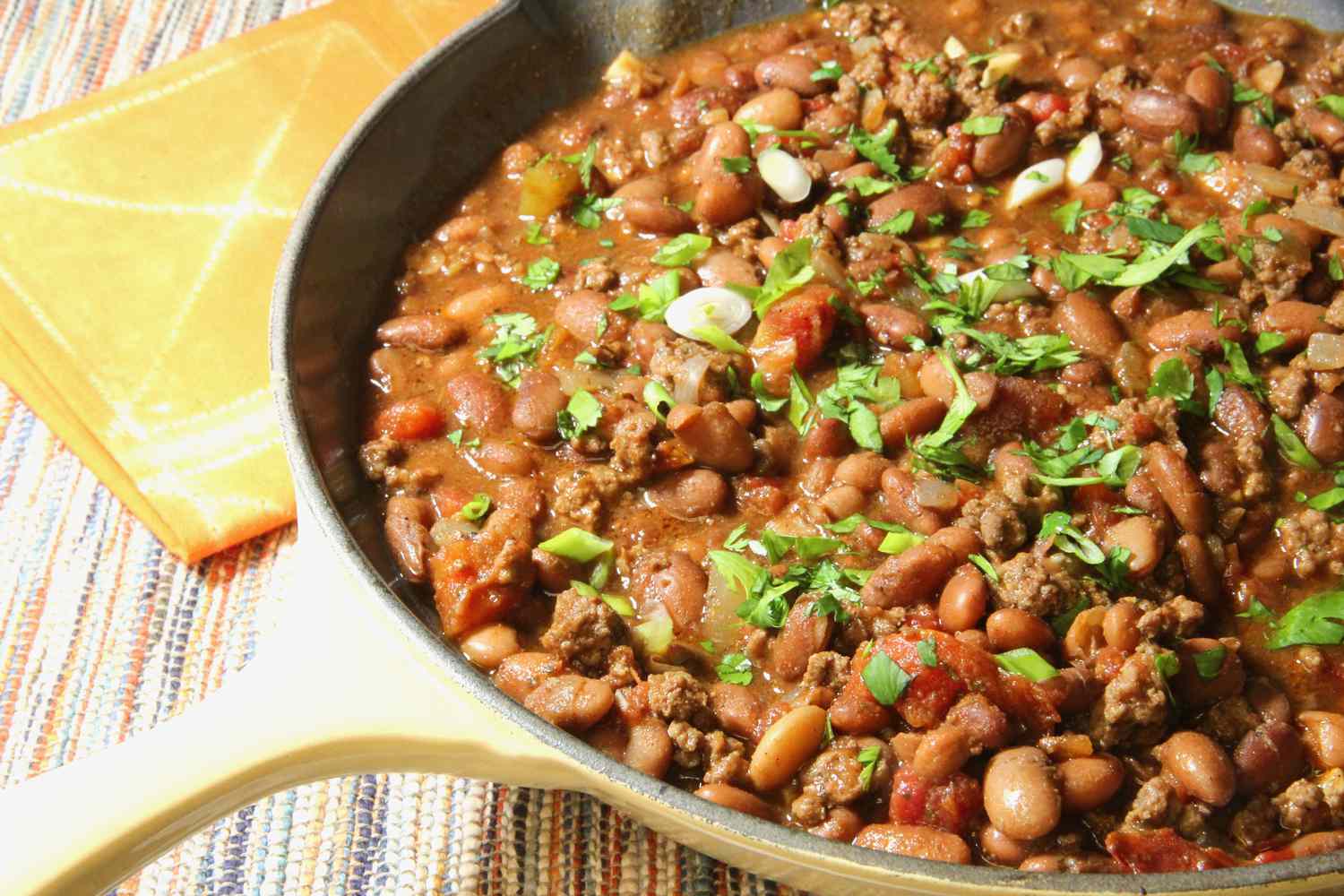 Pinto Bean và thịt bò hầm