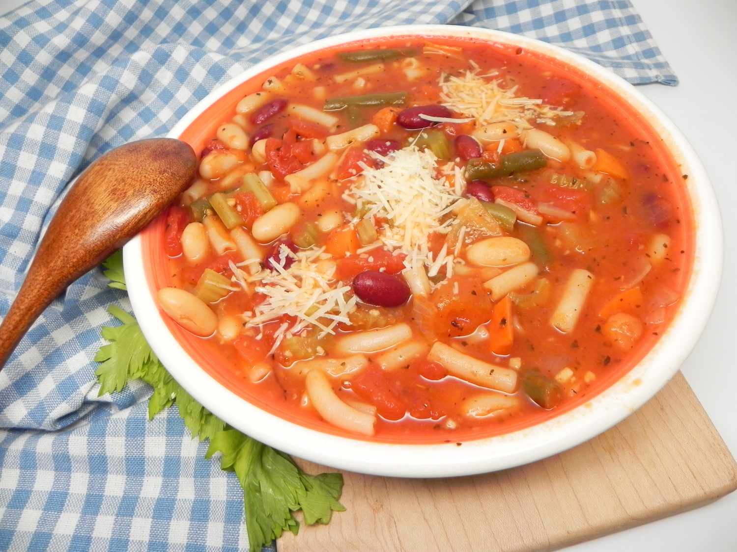 Minestrone ăn chay thịnh soạn