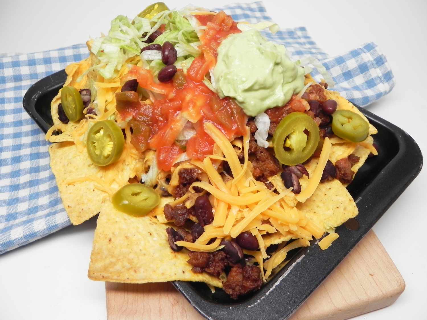 Người ăn chay Nachos tối cao cho hai