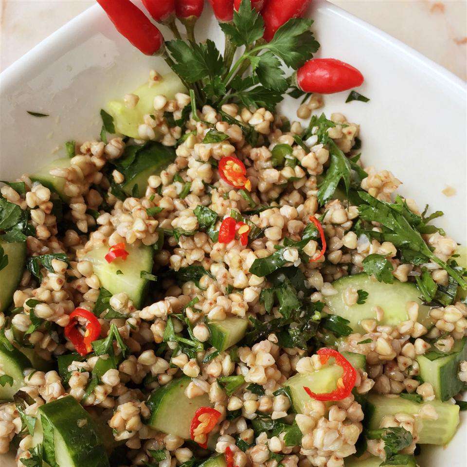 Tabbouleh kiều mạch nướng