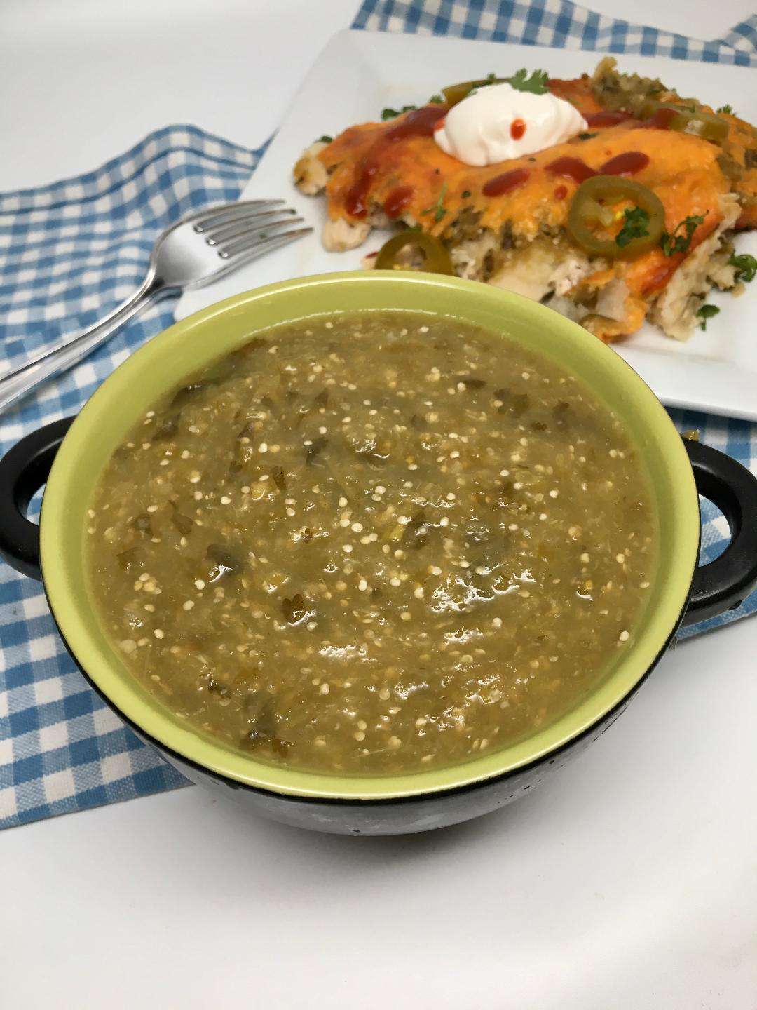 Nước sốt Tomatillo Enchilada