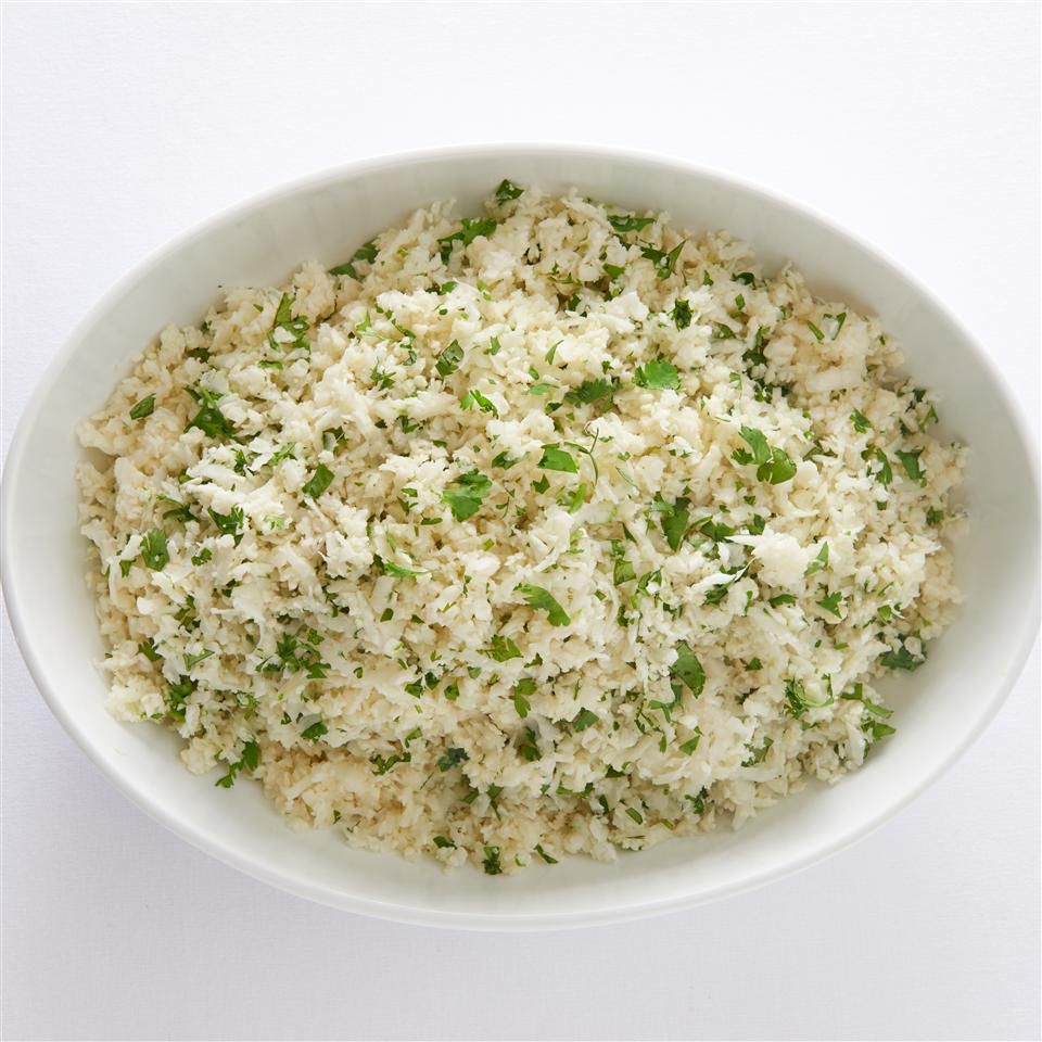 Lime Cilantro Cauliflower "gạo"