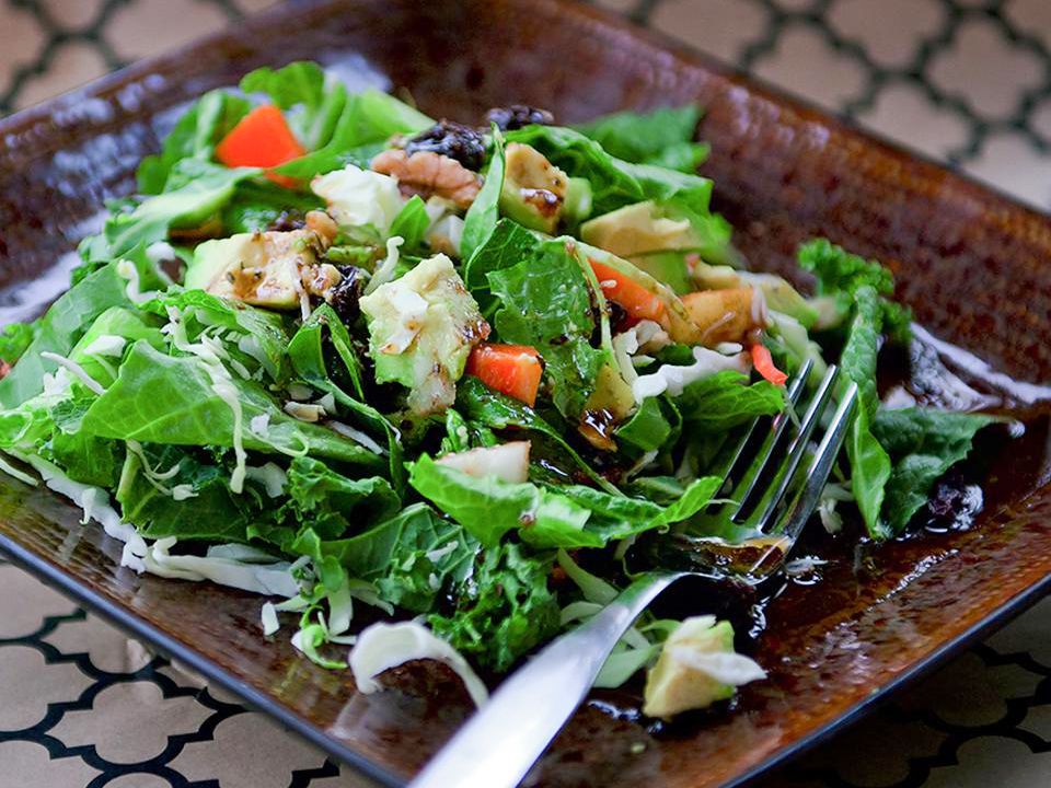 Salad xanh mùa đông