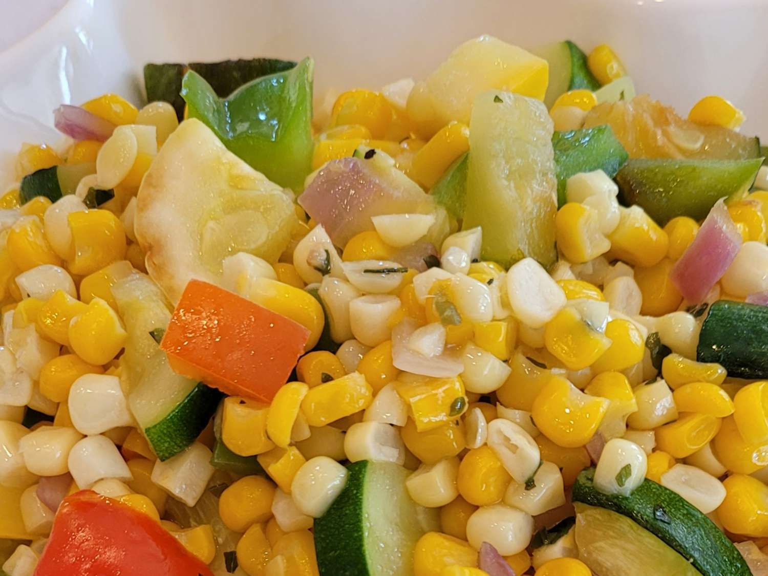 Mama Ninas Corn Succotash