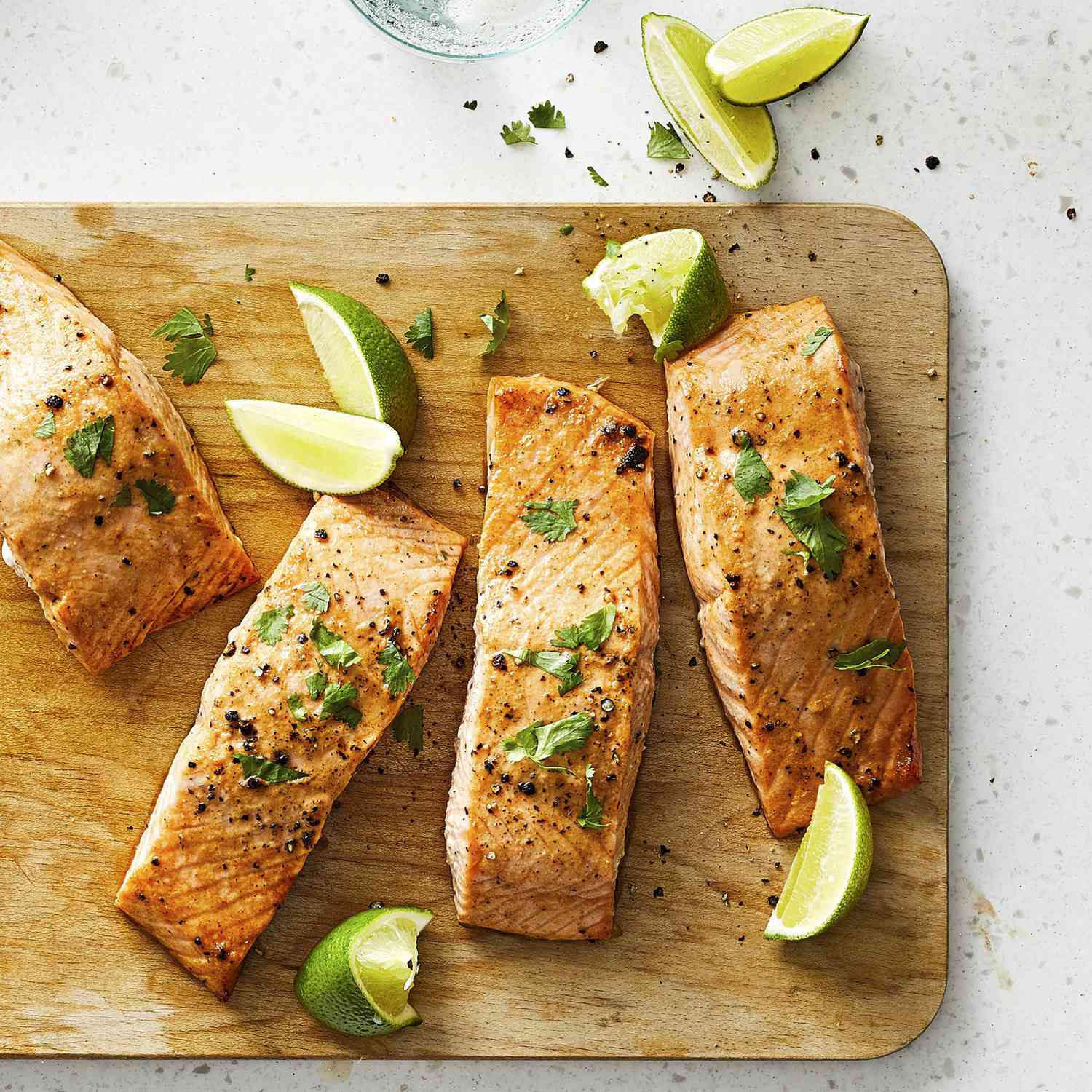 Salmon nướng ướp vôi