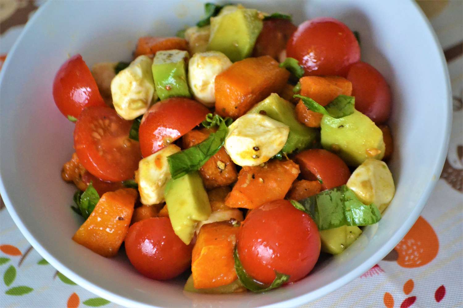 Butternut Squash Caprese Salad