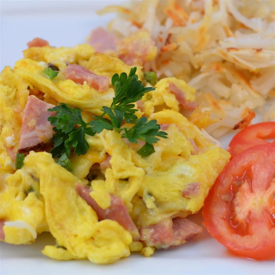 Sharons Egg và Ham Scramble