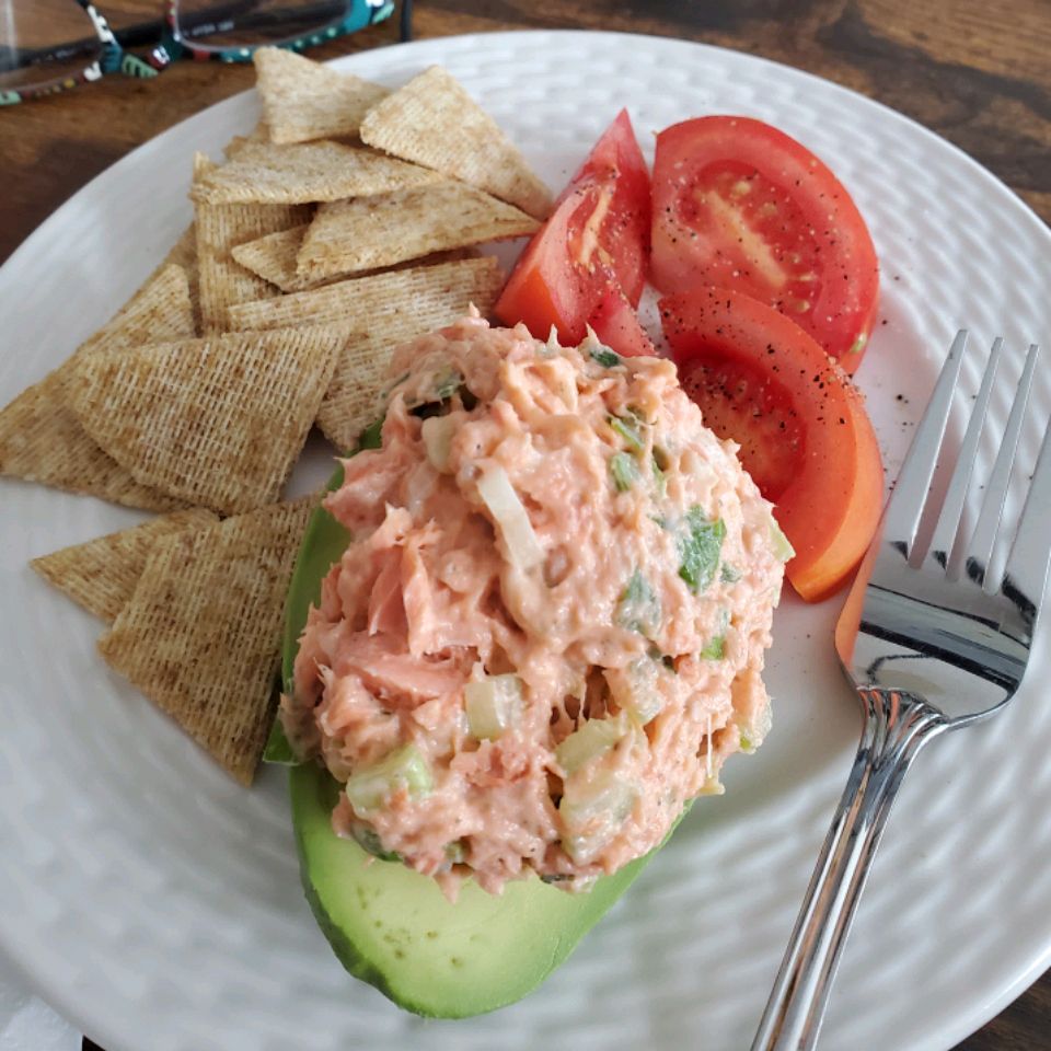 Salad cá hồi nhanh chóng