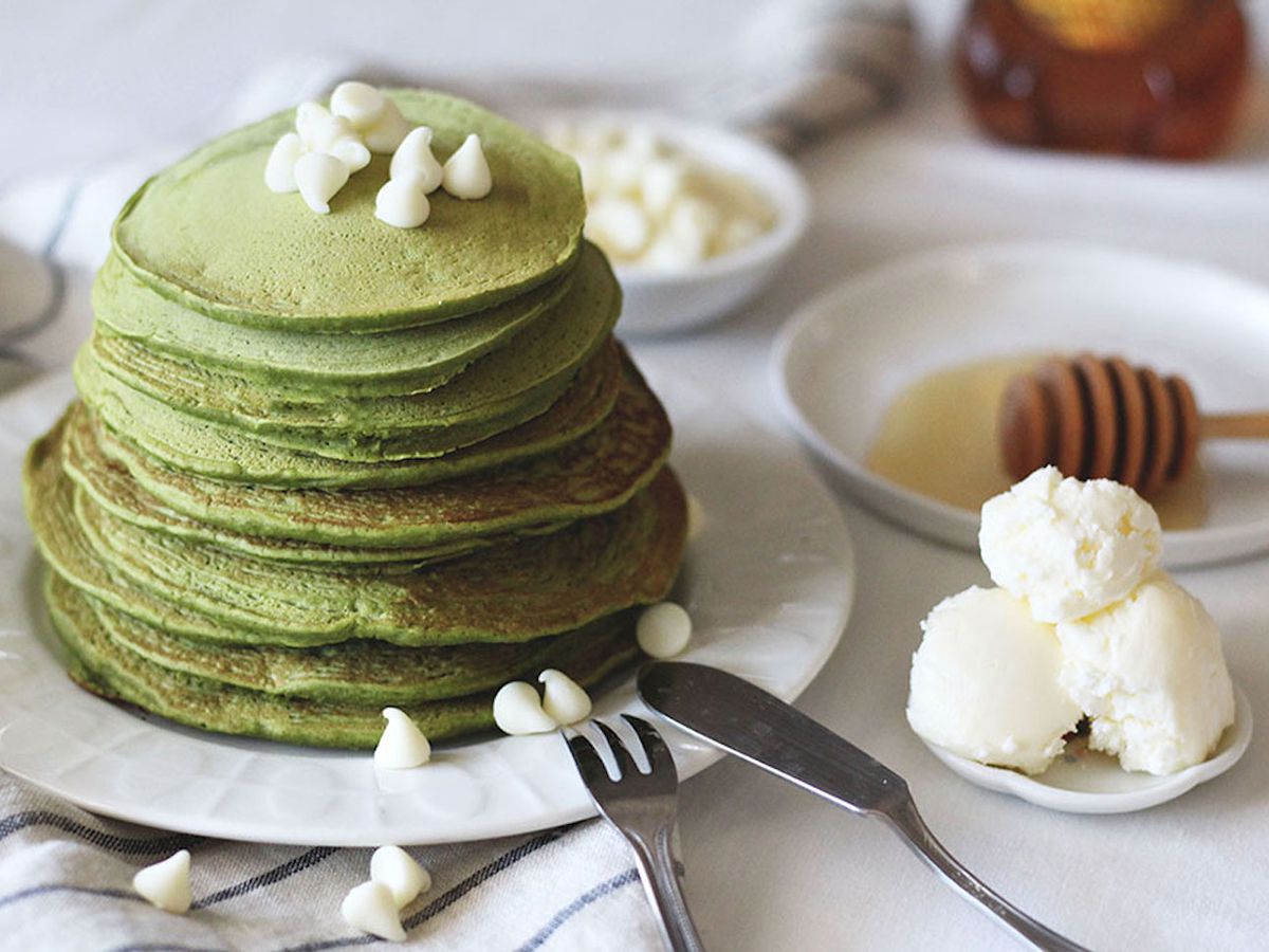 Bánh kếp matcha