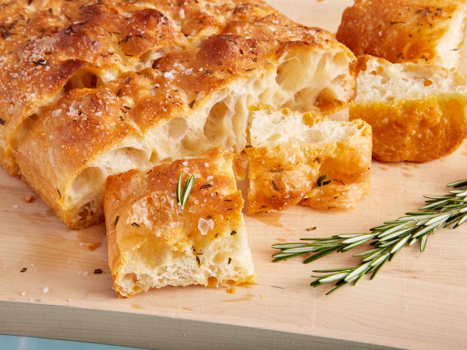 No-Knead Bubb Bubble Focaccia