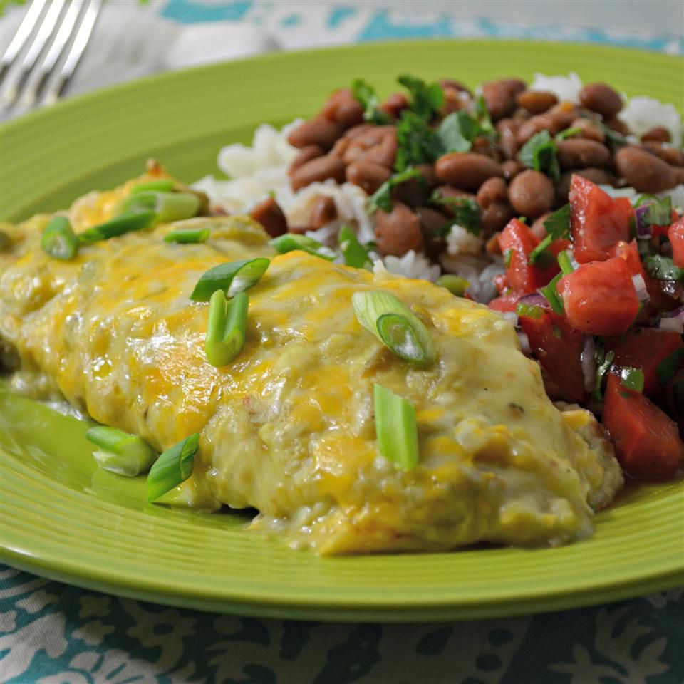 Enchiladas gà xanh