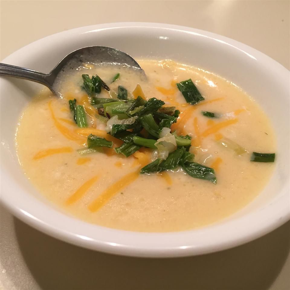 Súp phô mai cheddar kem