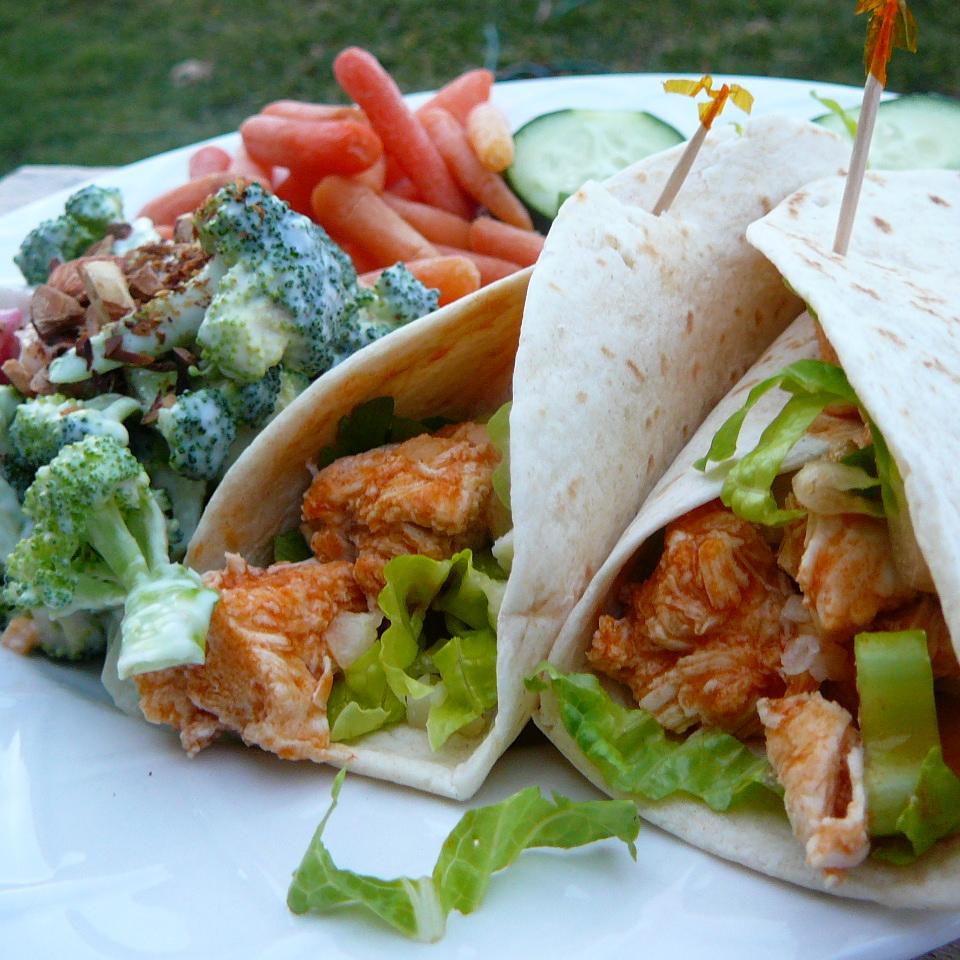 Buffalo Chicken Wraps