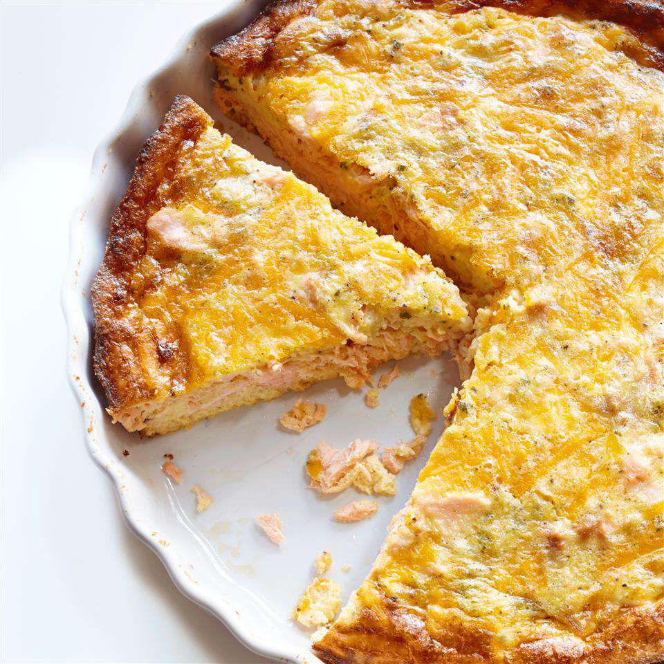 Cá hồi quiche