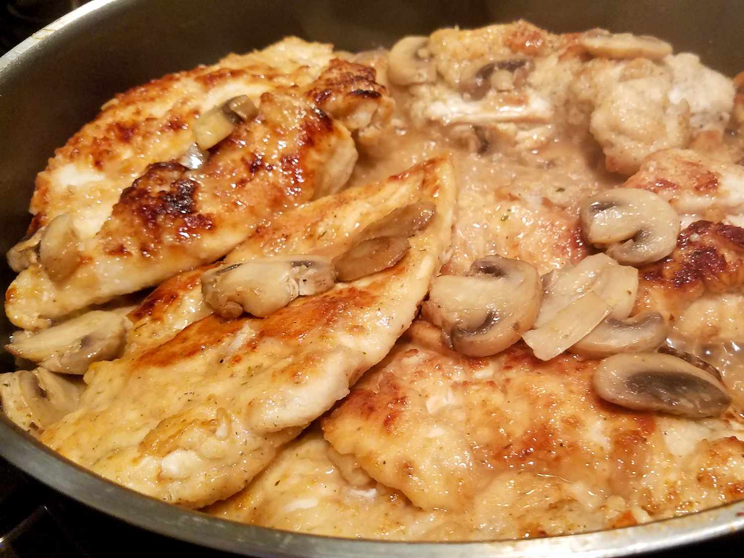 Chicken Marsala dễ dàng hơn