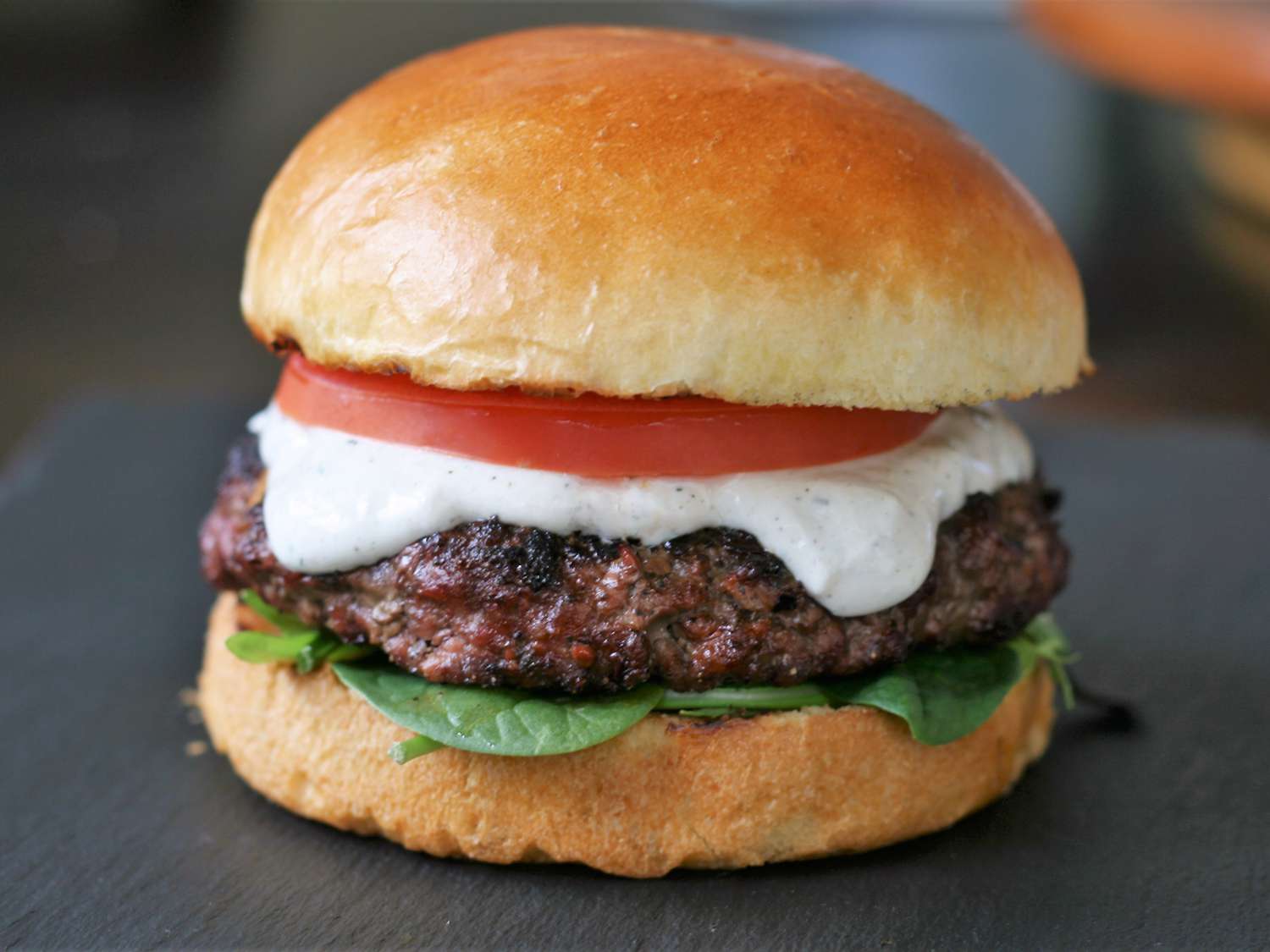 Hamburgers ăn Feta