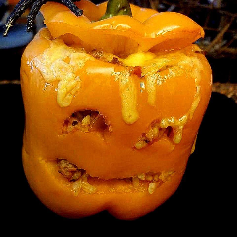 Chú ớt chuông Jack-O-Lantern nhồi bông