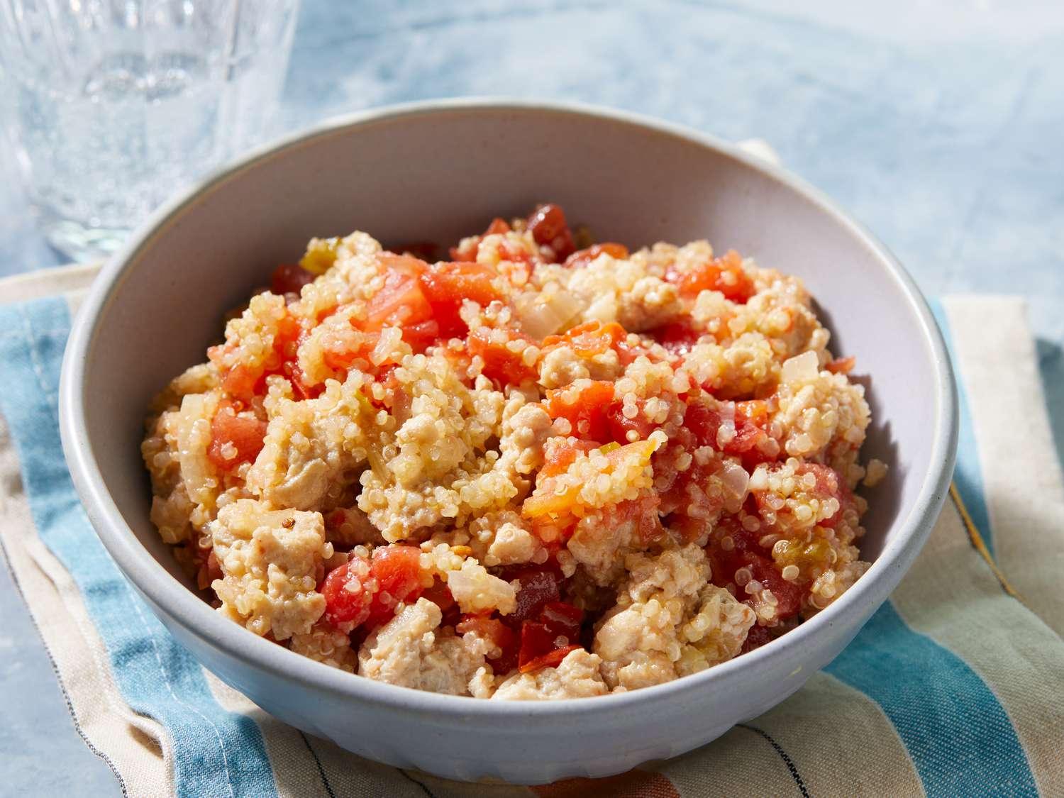 Gà quinoa